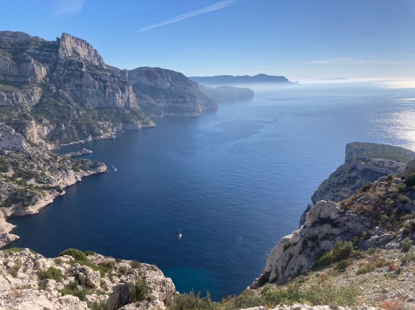 Petite brume matinale sur les Calanques de Cassis