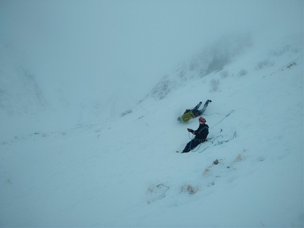 CAF Alpinisme 2025-02-08 Val d'Enfer Arrêt de Chute 2
